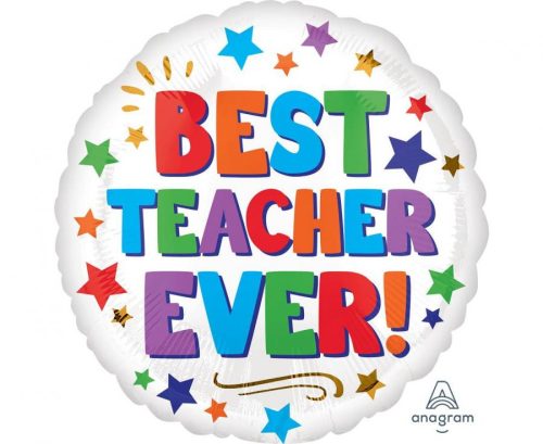 Fólia lufi 18" 45cm Best Teacher Ever