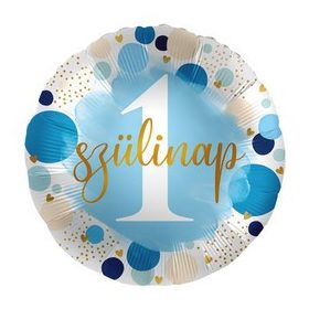 Szám, Számos lufi 17" 42cm - 1-es lufi, mpr-71026