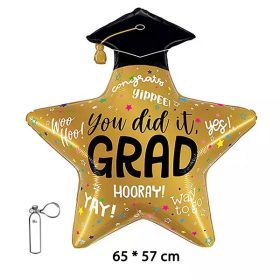 Ballagási fólia lufi 22" 57cm grad