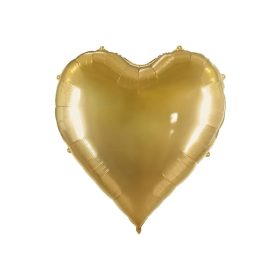 Óriás lufi 51" 130cm Arany szív, XXL