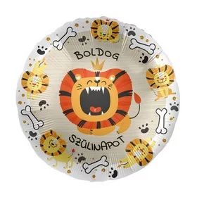 Szülinapi lufi 17" 42cm Boldog Szülinapot, mpr-70281