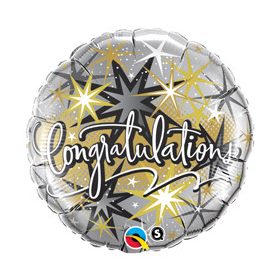 Fólia lufi 18" 45cm Congratulations