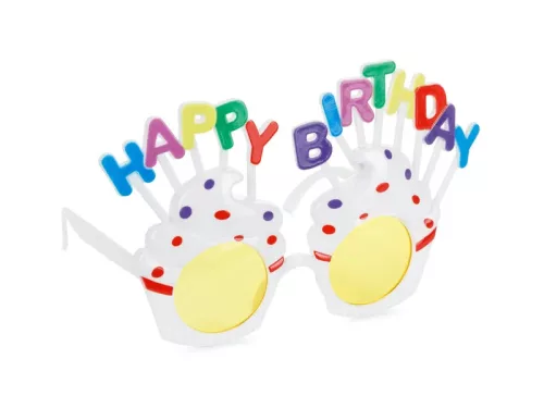 Szemüveg, Happy Birthday