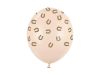Mintás latex lufi 11" 28cm 6db, Patkó