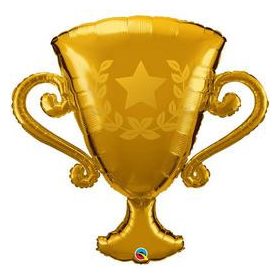 Óriás fólia lufi 39"  99cm serleg, 87986, héliummal töltve