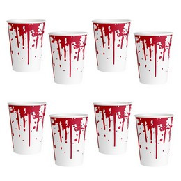 Parti Pohár Halloween, vér - 266ml, 8db, a9911719