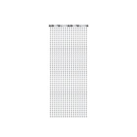   Ajtódekoráció, függöny, háttér, 100x245cm, Ezüst csillagok