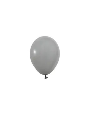 BALONEVI Latex lufi, 5", 13cm, 100db/cs, Pastel Gray, Szürke