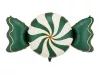 Óriás candy, cukorka lufi 58" 148cm Lollipop, Zöld