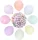 BALONEVI Latex lufi, 9" 23cm 100db/cs, Macaron Assorted, Macaron vegyes színek