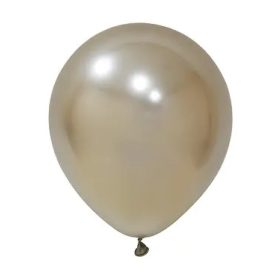   BALONEVI Latex lufi 18" 45cm, 25db/cs, Krom White Gold, Króm Fehérarany