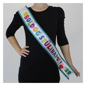 Vállszalag Boldog Szülinapot, Jamboree, 34180