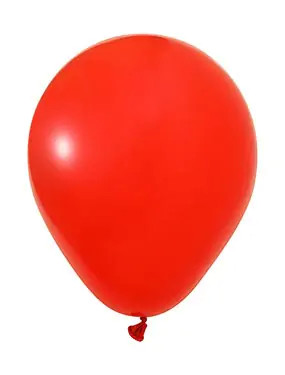 BALONEVI Latex lufi, 12" 30cm, 100db/cs, , Pastel Red, Piros