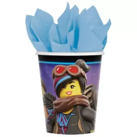 Papírpohár Lego 266ml, 8db 