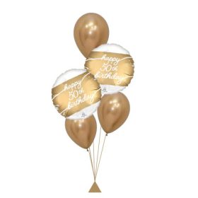  Héliumos luficsokor szülinapra - 50-es - INGYENES GLS szállítással