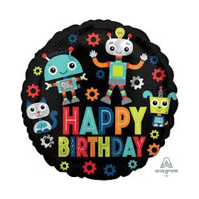 Szülinapi lufi 18" 45cm Happy Birthday