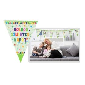   Zászlófüzér zászlós, Boldog Születésnapot, 3,6m, FFUN048