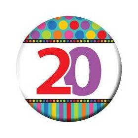 Kitűző számos, 20-as, 30144