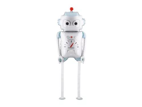 Sétáló lufi - Robot 31" 80cm 