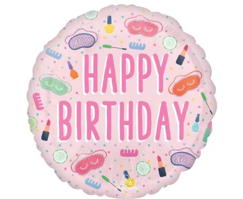 Szülinapi lufi 18" 45cm Happy Birthday