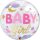 Mintás Bubbles lufi 22" 56cm BABY Girl