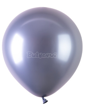 BALONEVI Latex lufi 18" 45cm, 25db/cs, Rustic Ash, Selyemfényű Hamuszürke