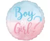 Lufi babaszületésre 17" 43cm - Boy or Girl 