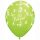 Qualatex 11" (28cm-es) -  25db/csomag - Sok boldogságot! lime green, limezöld esküvői lufi, q824034-2