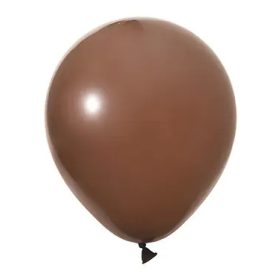   BALONEVI Latex lufi 18" 45cm, 25db/cs, Pastel Brown, Barna