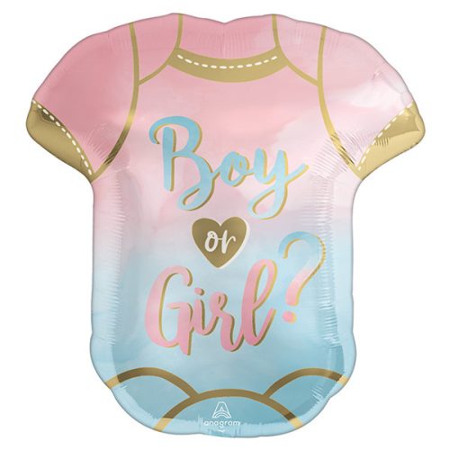 Óriás Fólia lufi baba neme 24" 60cm - Boy or Girl