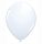 Lufi Qualatex 5" (13cm-es) Latex léggömb, standard színek 100db/csomag, fehér, standard white 43607