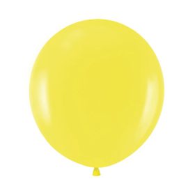 Latex lufi 18" (46cm-es) - Sárga 2db