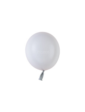 BALONEVI Latex lufi, 5", 13cm, 100db/cs, Pastel Moonstone, Halványszürke