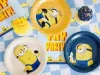 Papírtányér 18cm 6db Gru, MInion
