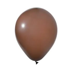   BALONEVI Latex lufi, 12" 30cm, 100db/cs, , Pastel Brown, Barna