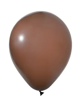 BALONEVI Latex lufi, 12" 30cm, 100db/cs, , Pastel Brown, Barna