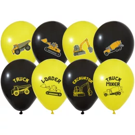 BALONEVI lufi, 12" 30cm, 8db/cs, Járművek