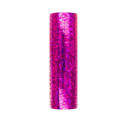 Szerpentin 3,8m Hologramm magenta