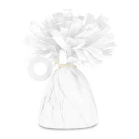 Léggömbsúly, nehezék bojtos, 140g, Papír, Fehér