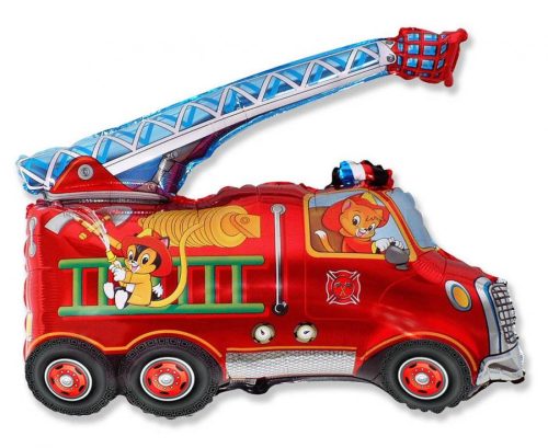 Fólia lufi 30" 76cm-es Tűzoltó