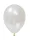 BALONEVI lufi, 12" 30cm, 100db/cs, Metallic White, Metál Fehér