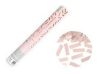 Konfetti ágyú 40cm Rosegold selyempapír téglalapokat kilövő