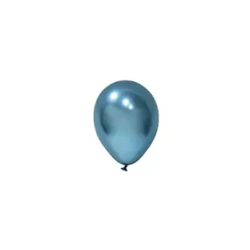   BALONEVI Latex lufi, 5", 13cm, 100db/cs, Chrome Blue, Króm Kék