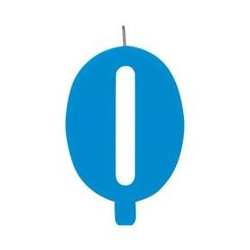 Számgyertya, csillagszórós, kék , 0, 50920