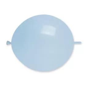 Latex lufi, Linking, 33cm-es, 100db, Világoskék, Babakék