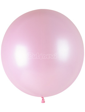 BALONEVI Latex lufi 24" 60cm, 3db/cs, Pastel Peony Pink, Babarózsaszín