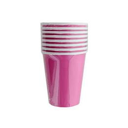 Papírpohár 2,7dl 8db hot pink 