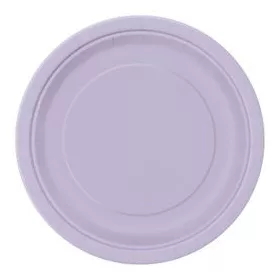 Papírtányér 23cm 8db levendula p31355