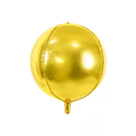 Egyszínű gömb lufi 16" 40cm Arany (orbz)