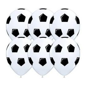 Mintás latex lufi 11" 28cm foci, 45388